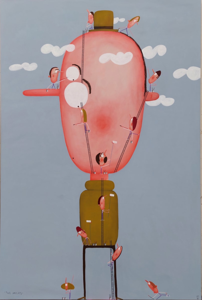 The Artist 藝術家 by Moisés Yagües 