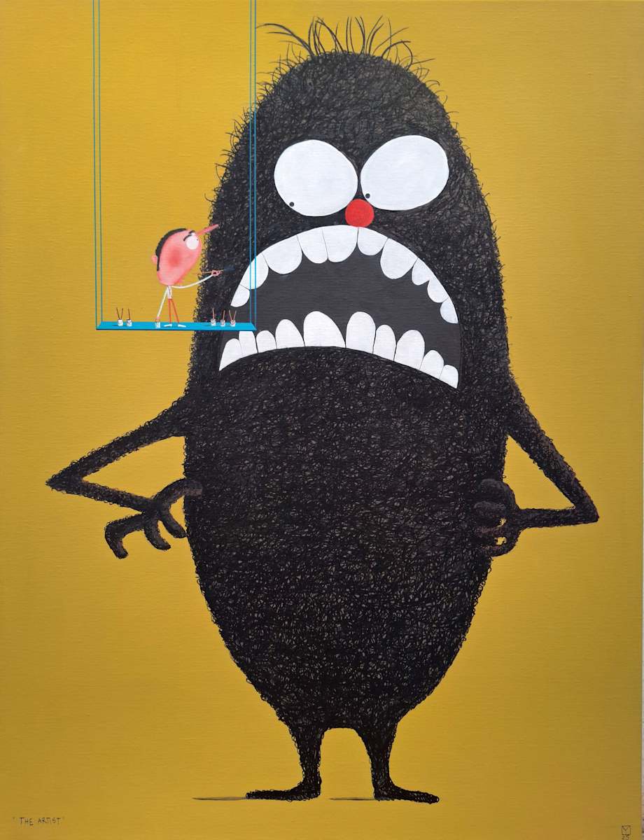 The Artist and The Monster II 藝術家與怪獸 II by Moisés Yagües, Image 10.