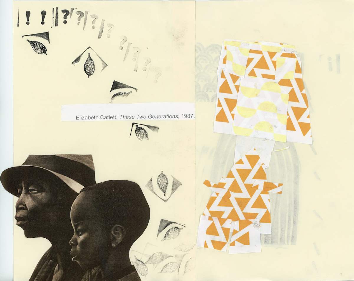 These Two Generations Make A Collage by Temo  Image: Front