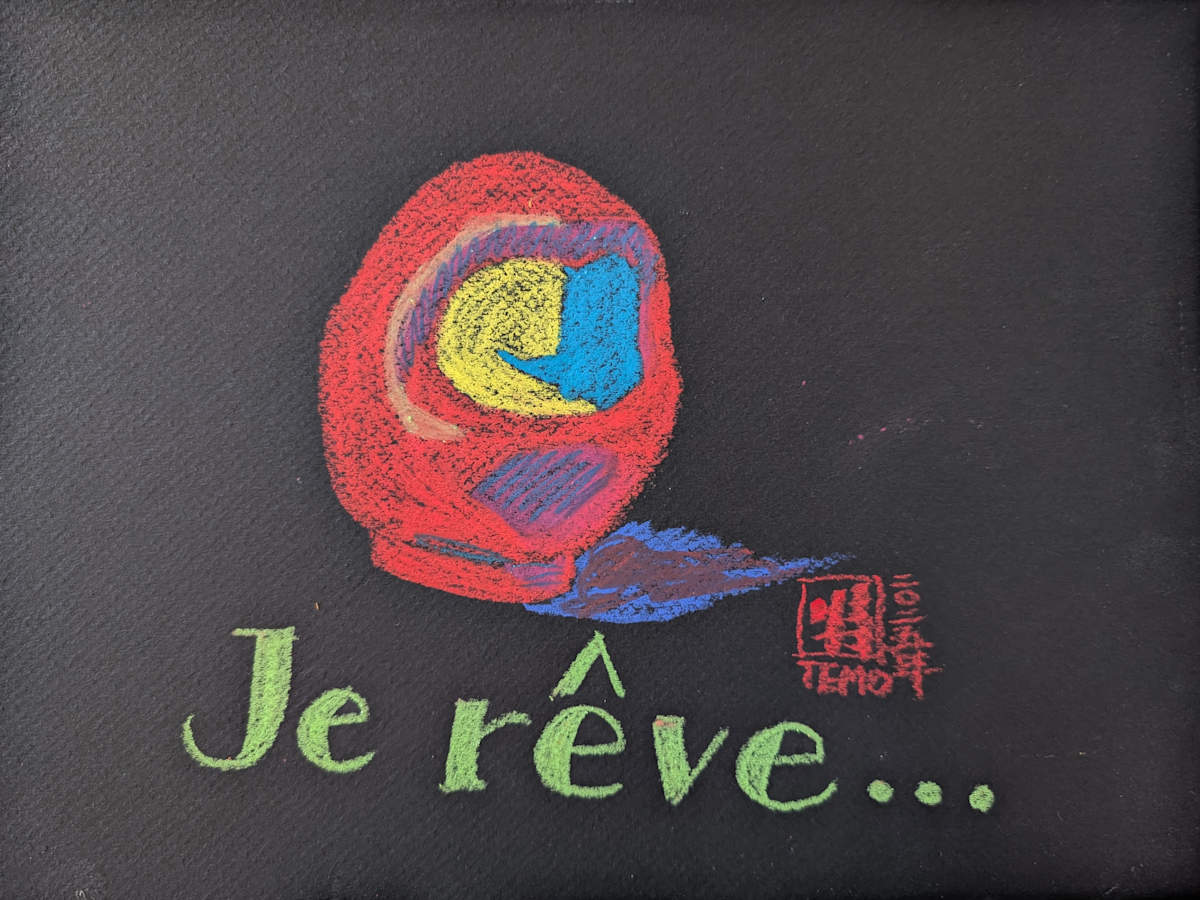 Daruma Dreaming by Temo | 特, Image 1.