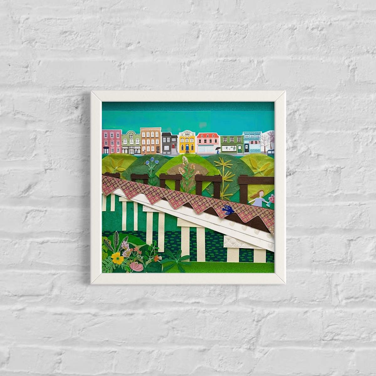 Goldenrod Footbridge by Lucie Galvin, Image 2.