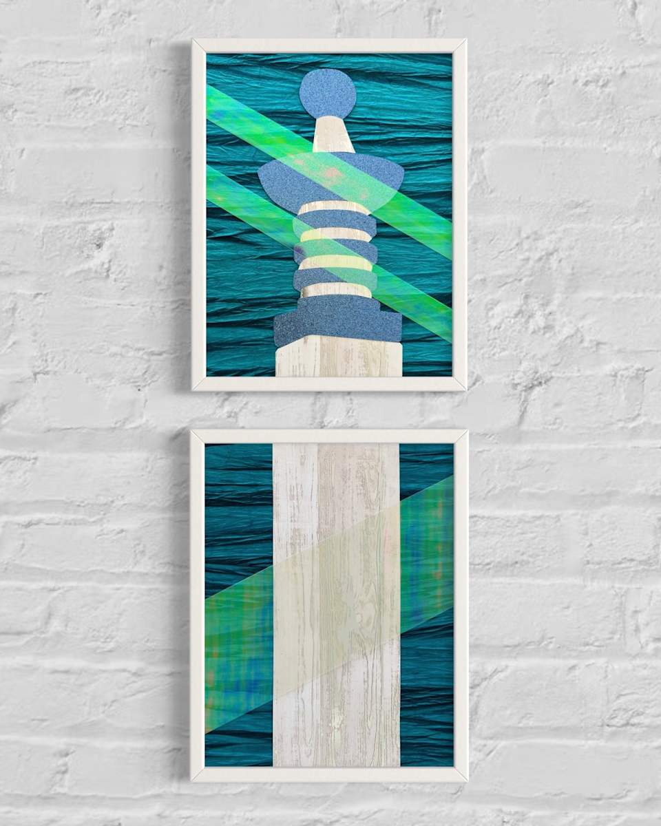 Public Dock by Lucie Galvin 