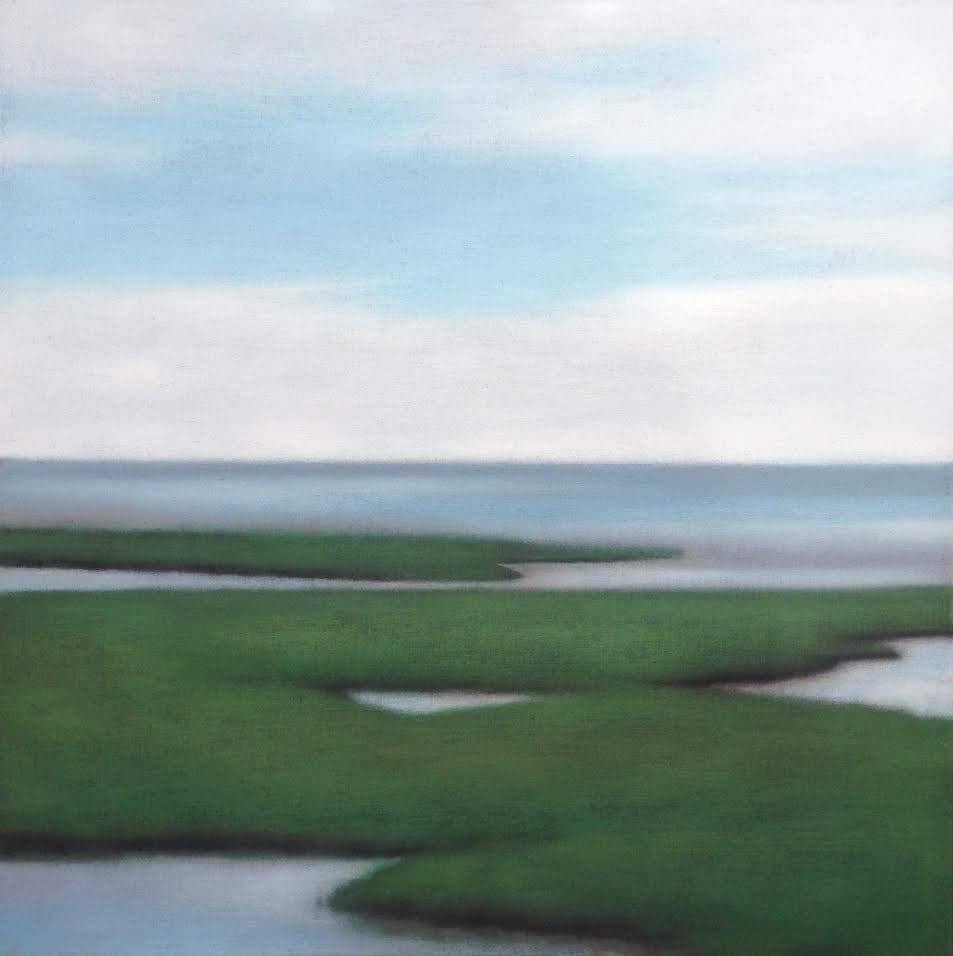 Color field/Incoming by Christie Scheele, Image 1.