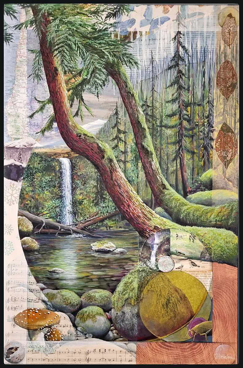 Hike to Multnomah by Debra Sue Solecki 