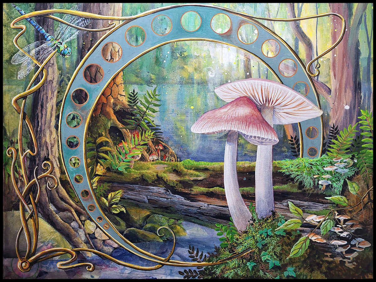 Nouveau Pink by Debra Sue Solecki, Image 1.