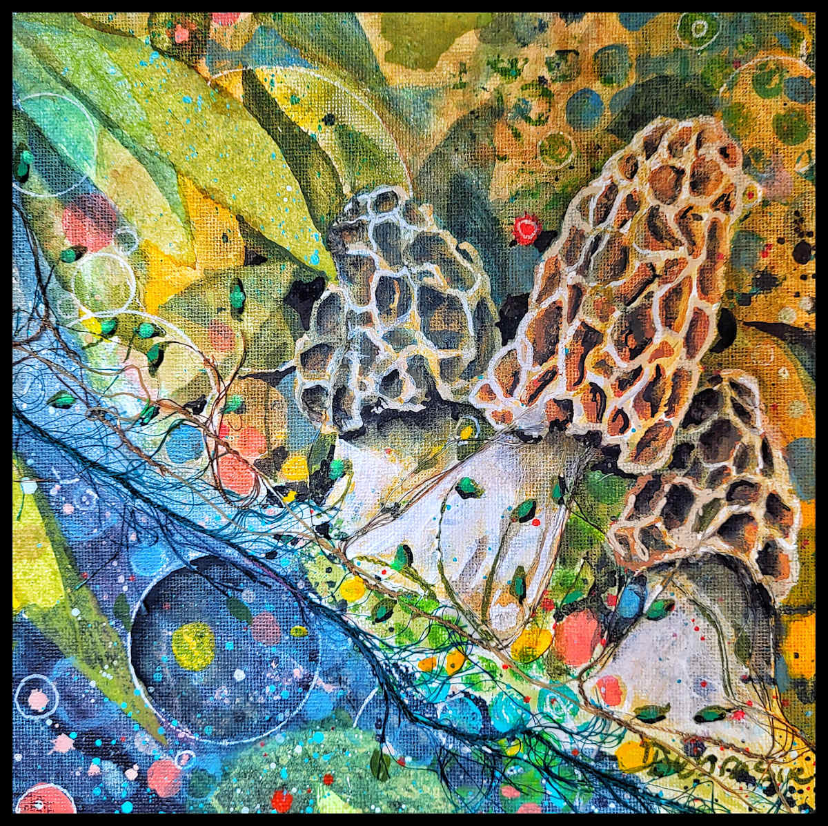 Morels by Debra Sue Solecki 