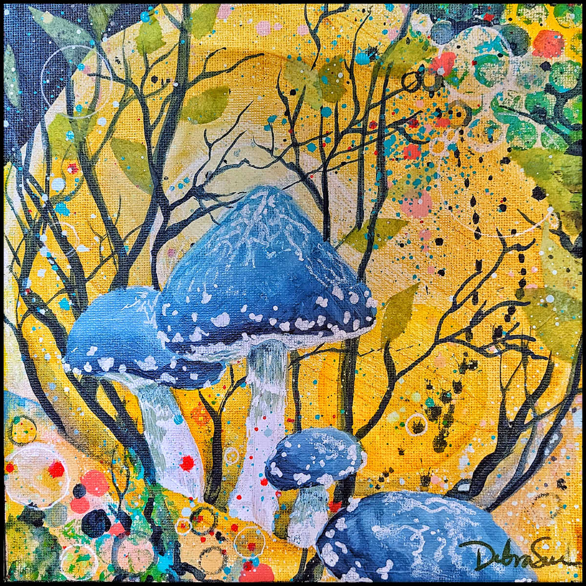 Blue Caps by Debra Sue Solecki 