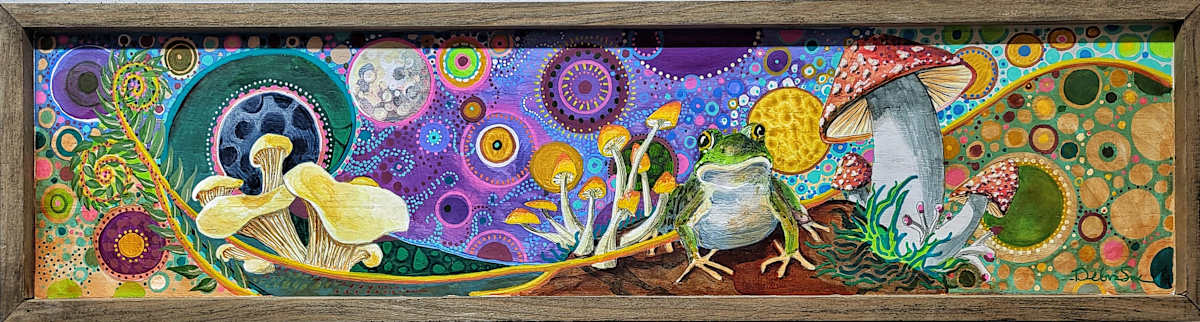 Mycelia Psychedelia by Debra Sue Solecki 