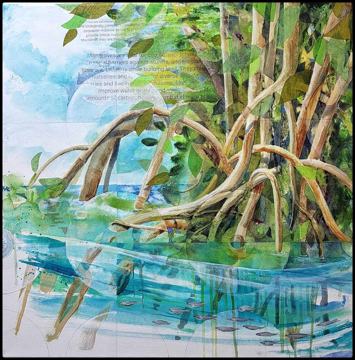 Into the Mangroves by Debra Sue Solecki, Image 1.