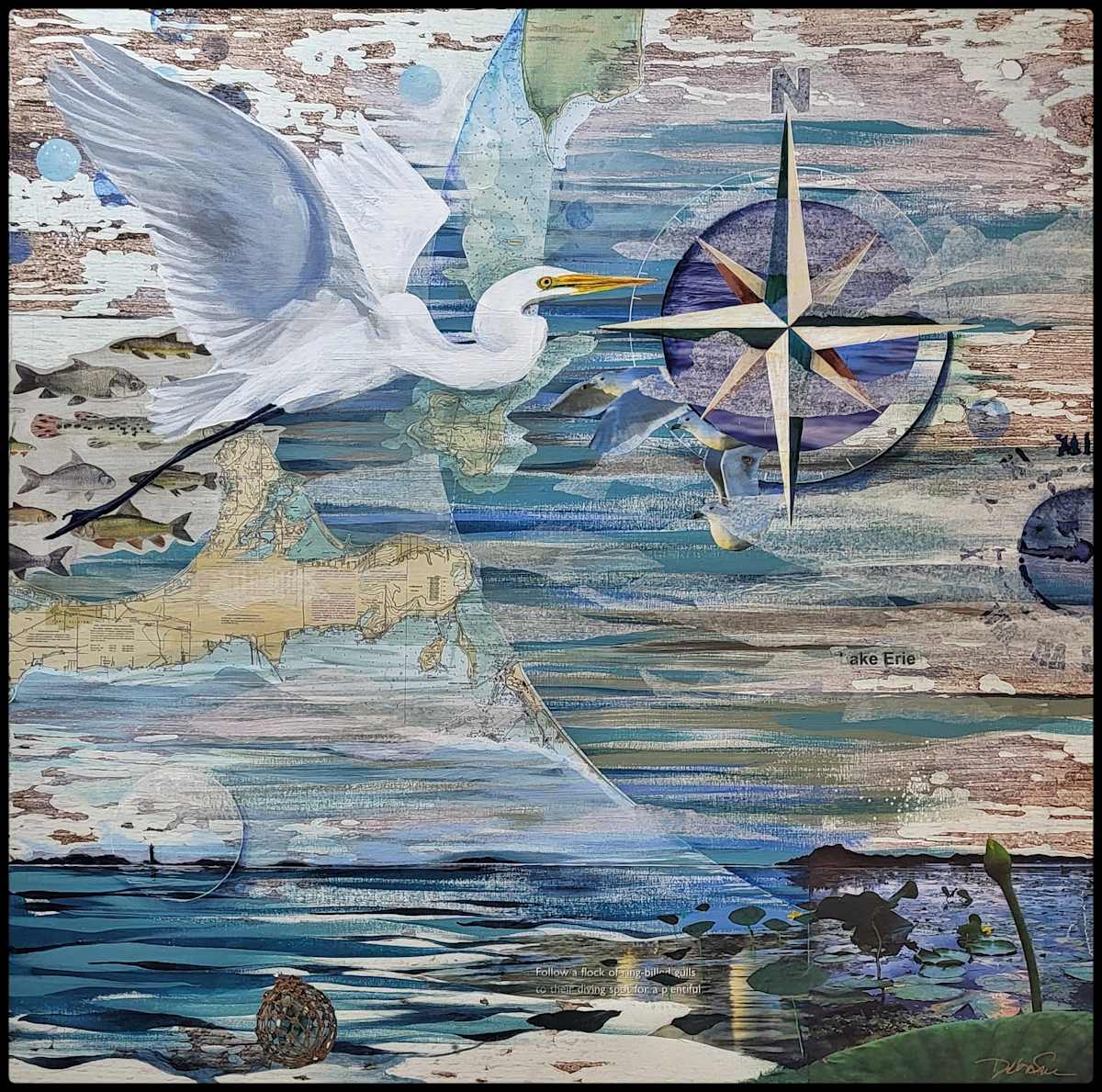 Fresh Water Flight by Debra Sue Solecki, Image 1.