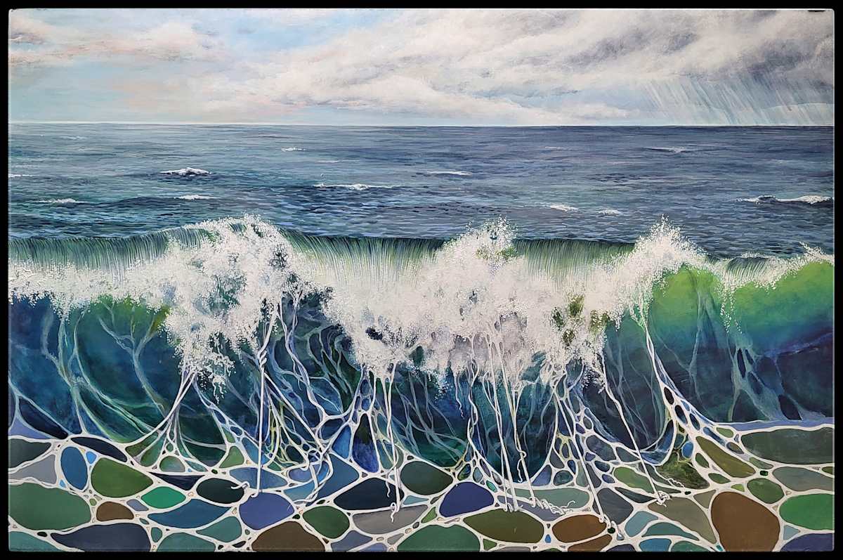 Pulling the Shattered Shore by Debra Sue Solecki, Image 2.