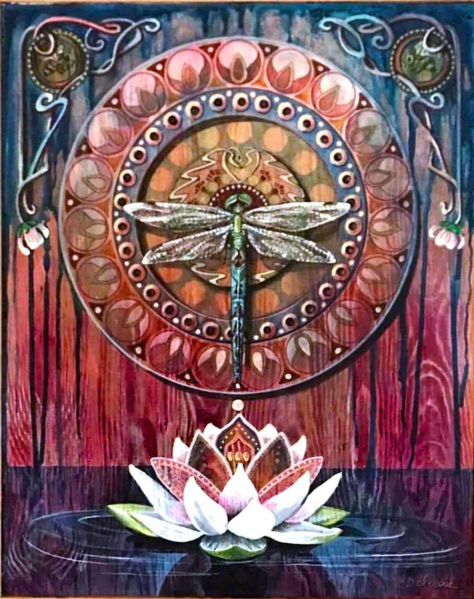 Rise Above by Debra Sue Solecki  Image: Rise Above - Acrylic on panel