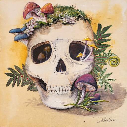 Growth and Decay by Debra Sue Solecki  Image: Growth and Decay - Acrylic on panel
