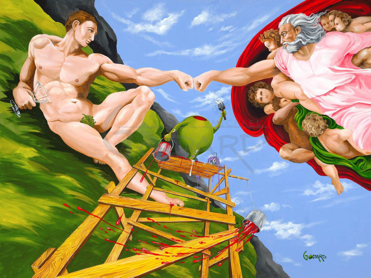 Michael Godard The RockStar Artist by Michael Godard  Image: Michaelangelo Knuckles