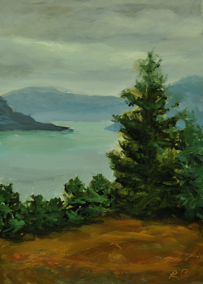 Lynda's Orcas by Rosie Brouse Fine Art 