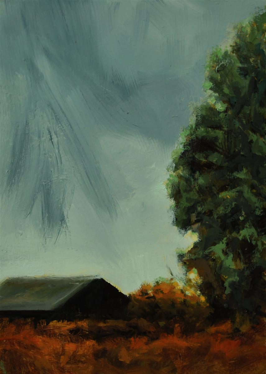 Squall at Ellsworth Storey by Rosie Brouse Fine Art 