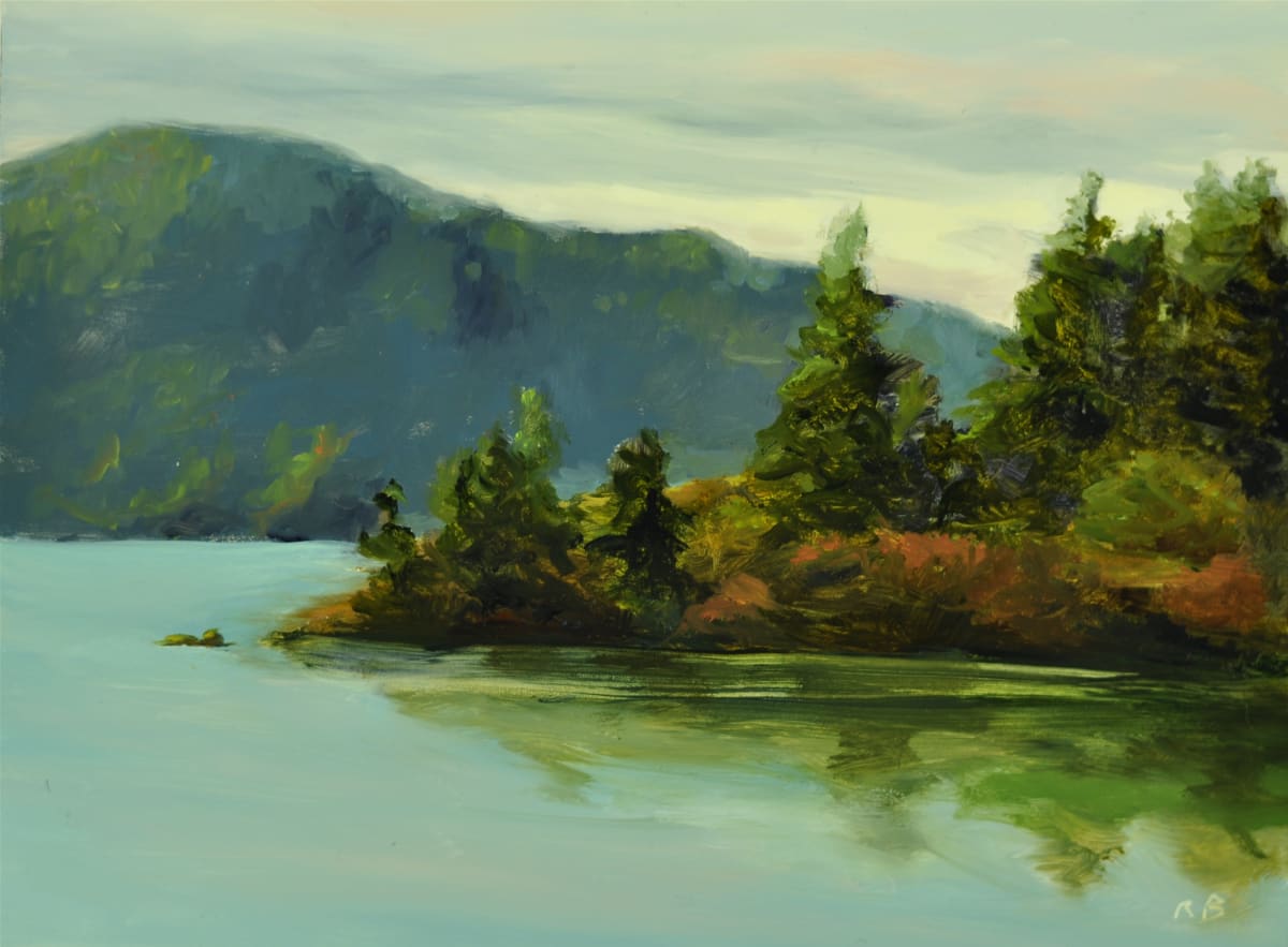 View from Doe Bay Resort by Rosie Brouse Fine Art 
