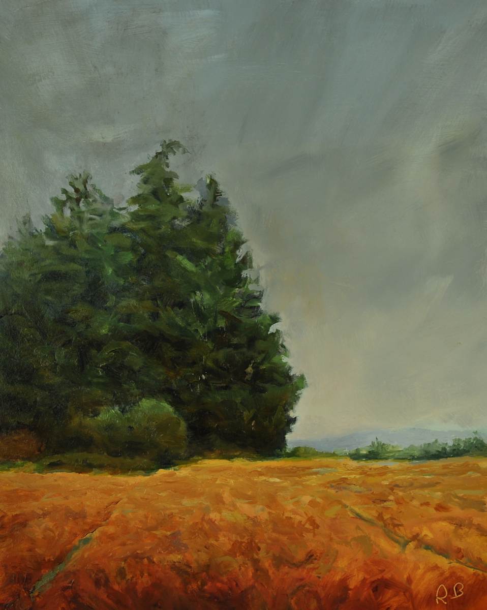Under Gathering Skies by Rosie Brouse Fine Art 