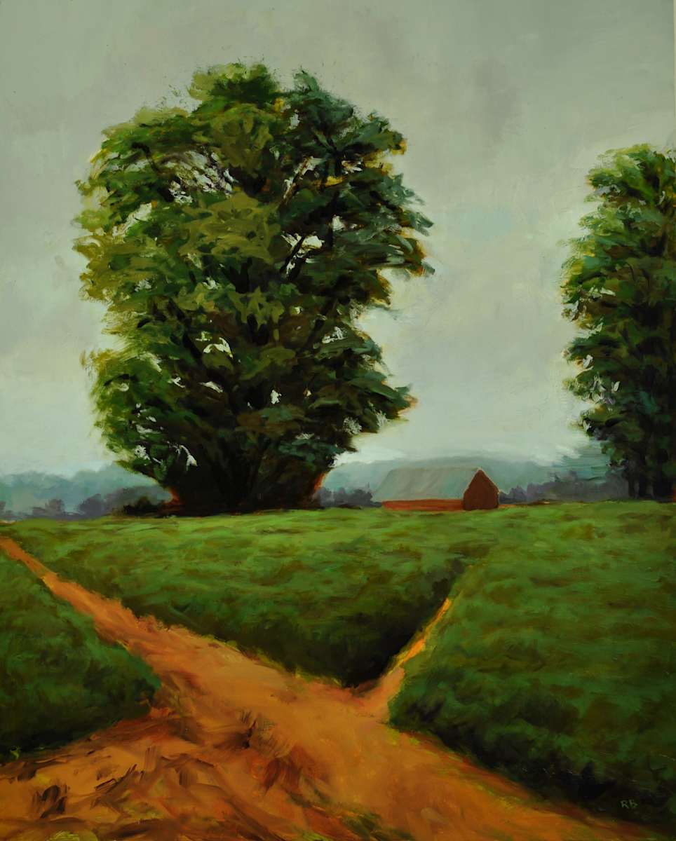 Dike on Flats Road #2 by Rosie Brouse Fine Art 