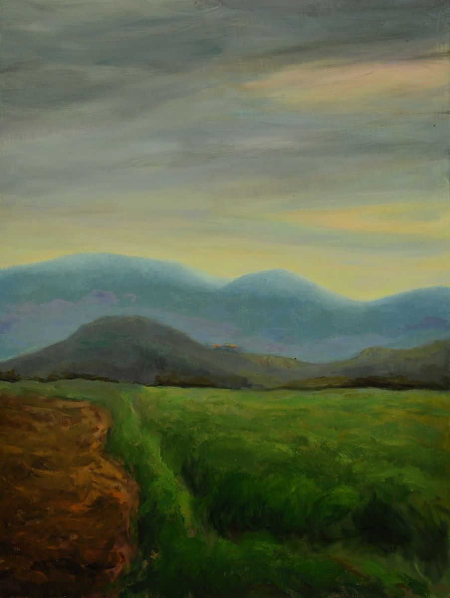 Scott Mountain Approaching Twilight by Rosie Brouse Fine Art 