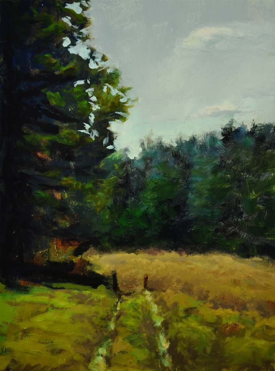 Homestead Pathway by Rosie Brouse Fine Art 