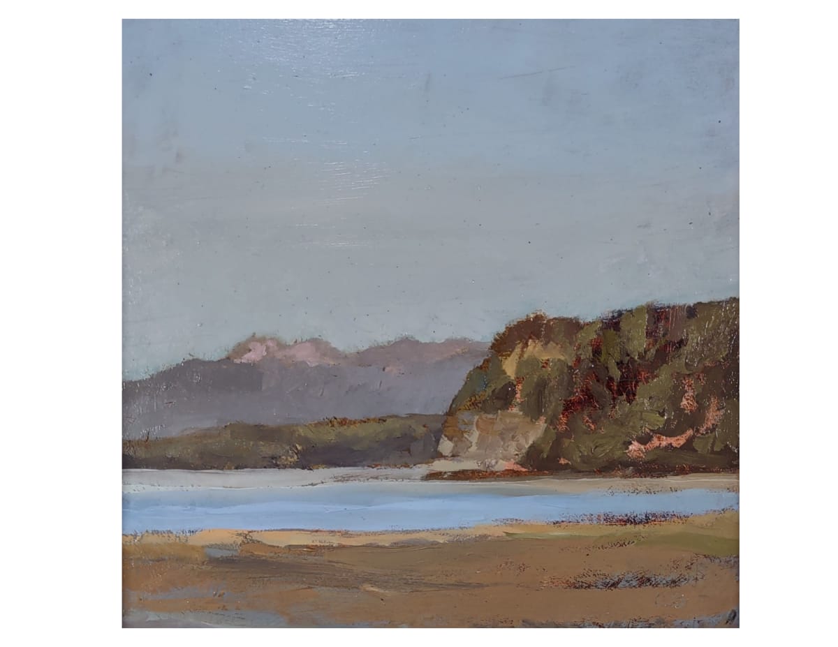Double Bluff from Sunlight beach by Rosie Brouse Fine Art 