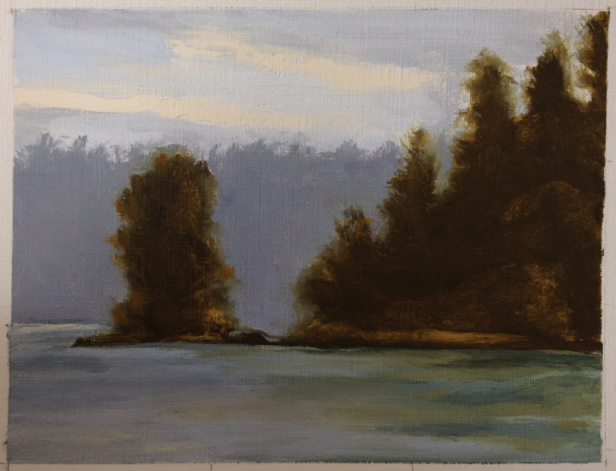 Foggy Seward Park by Rosie Brouse Fine Art 