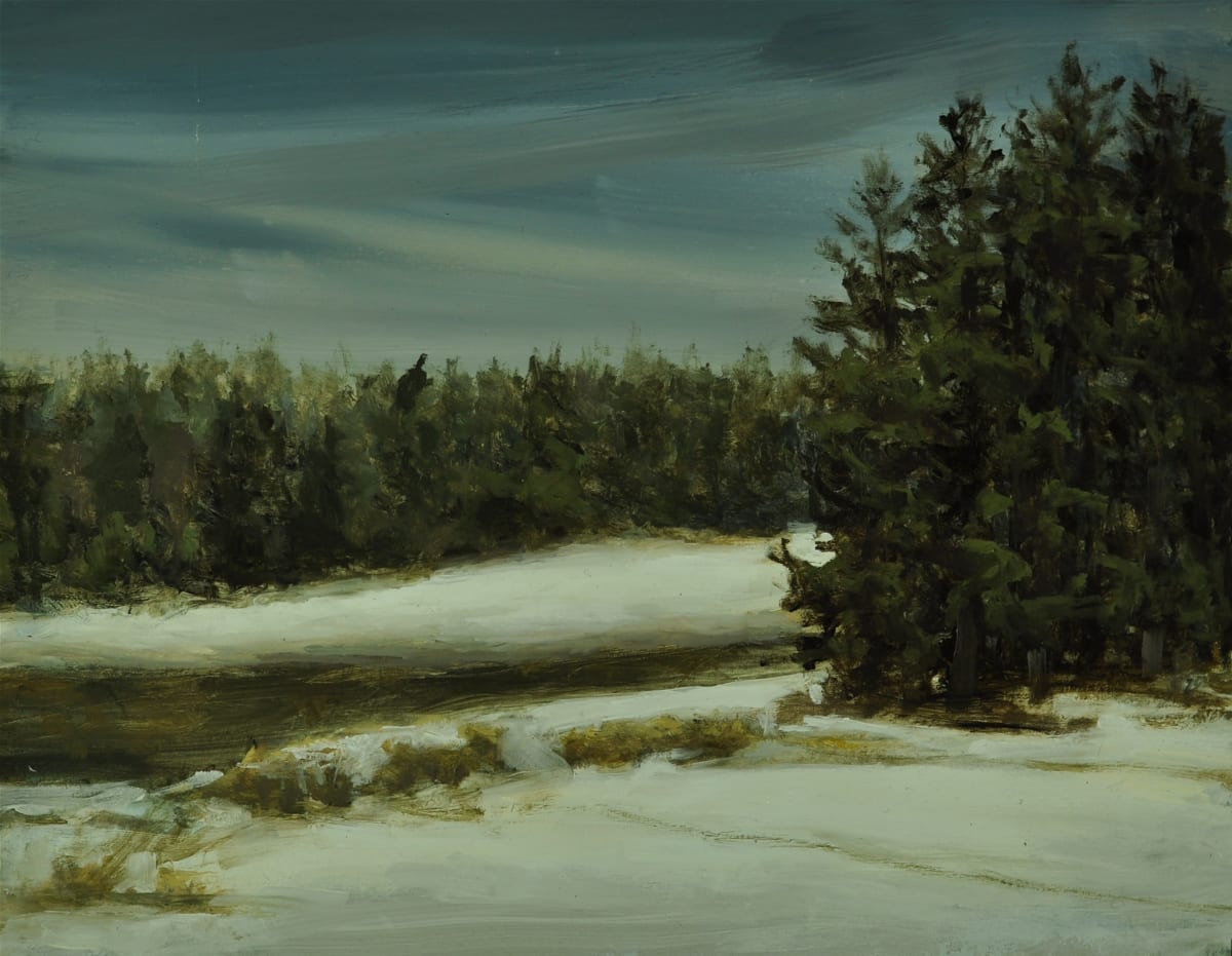 Skating Pond 2 by Rosie Brouse Fine Art 