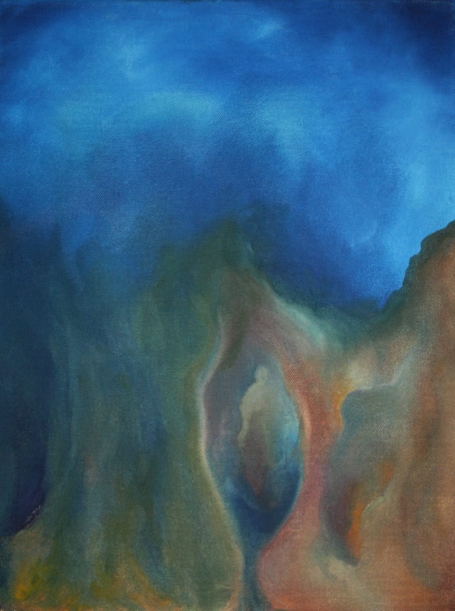Tiefe 1 by Birgitt Luebkemann 