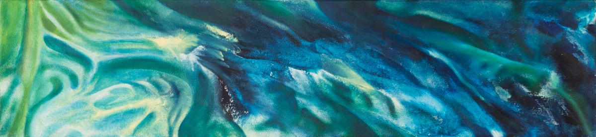 Blue Waterwind by Birgitt Luebkemann 