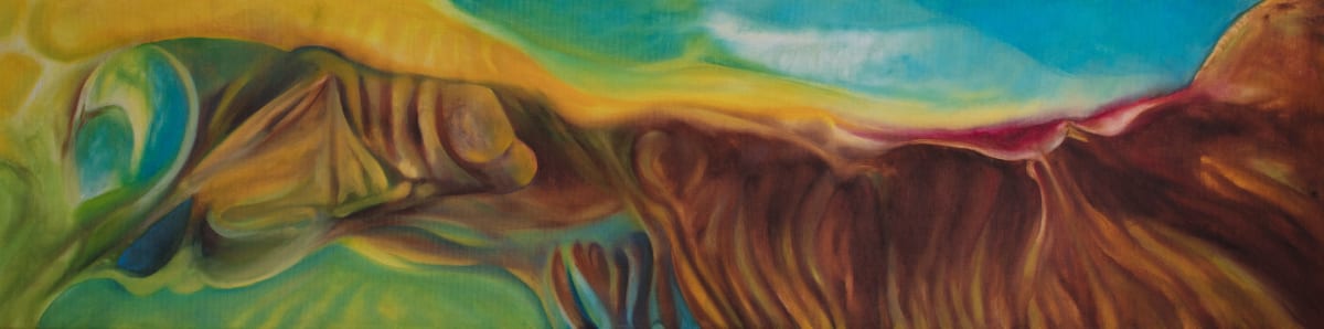 Grand Anse (abstract) by Birgitt Luebkemann 