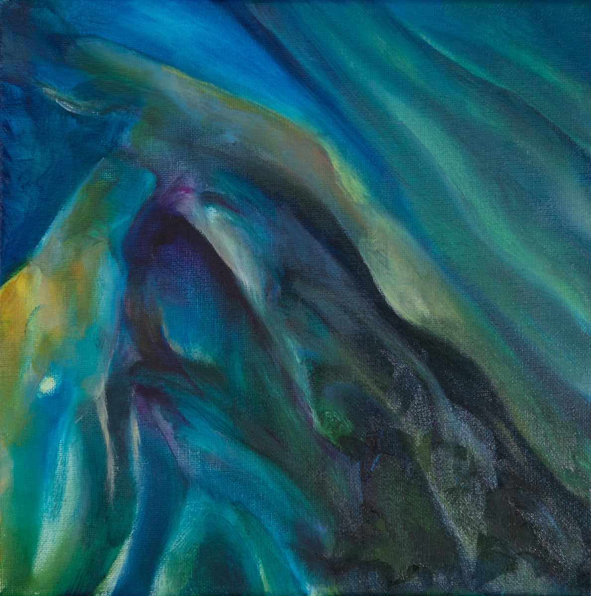 Moonlight Mountain by Birgitt Luebkemann 