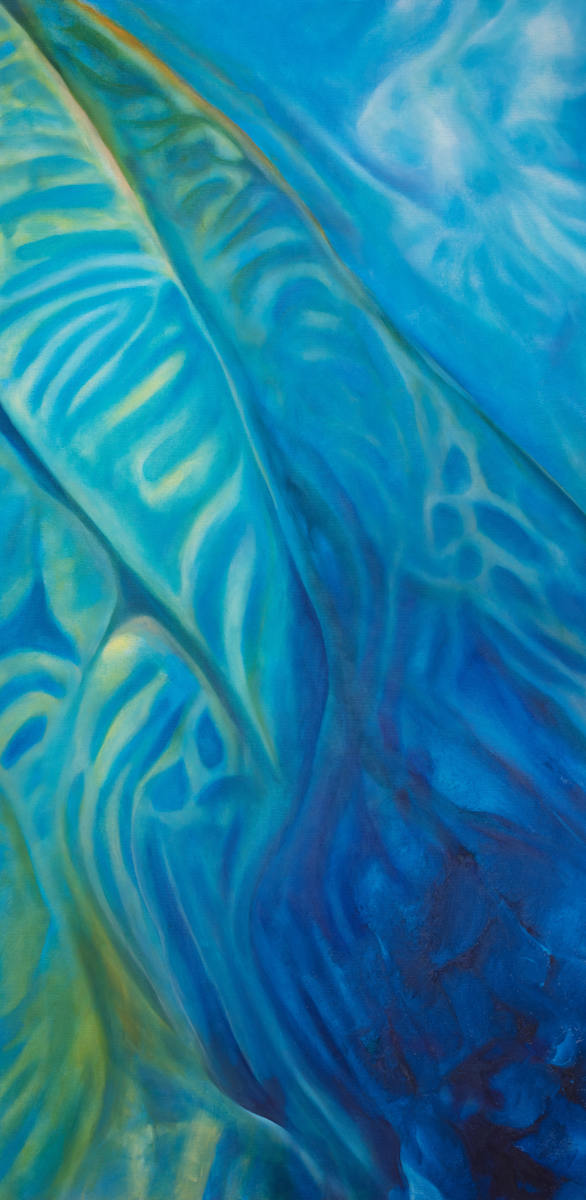 Shimmering Blue by Birgitt Luebkemann, Image 1.