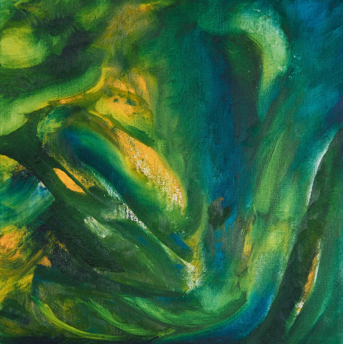 The caring seaweed by Birgitt Luebkemann 