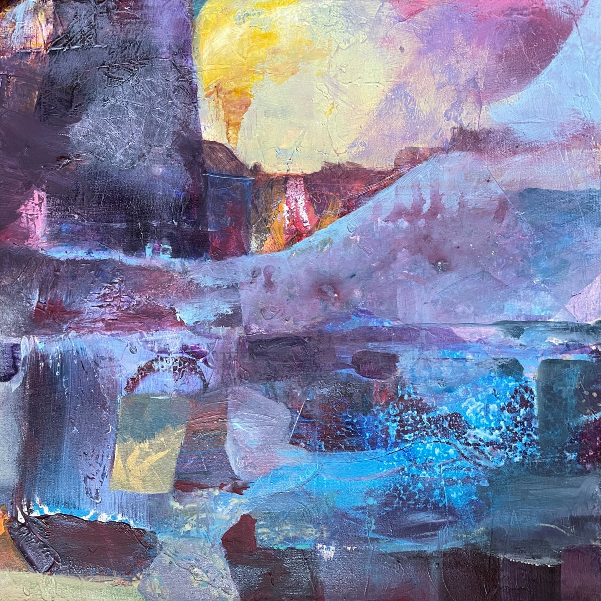 Where my soul lives No. 2 of 3 by Birgitt Luebkemann 