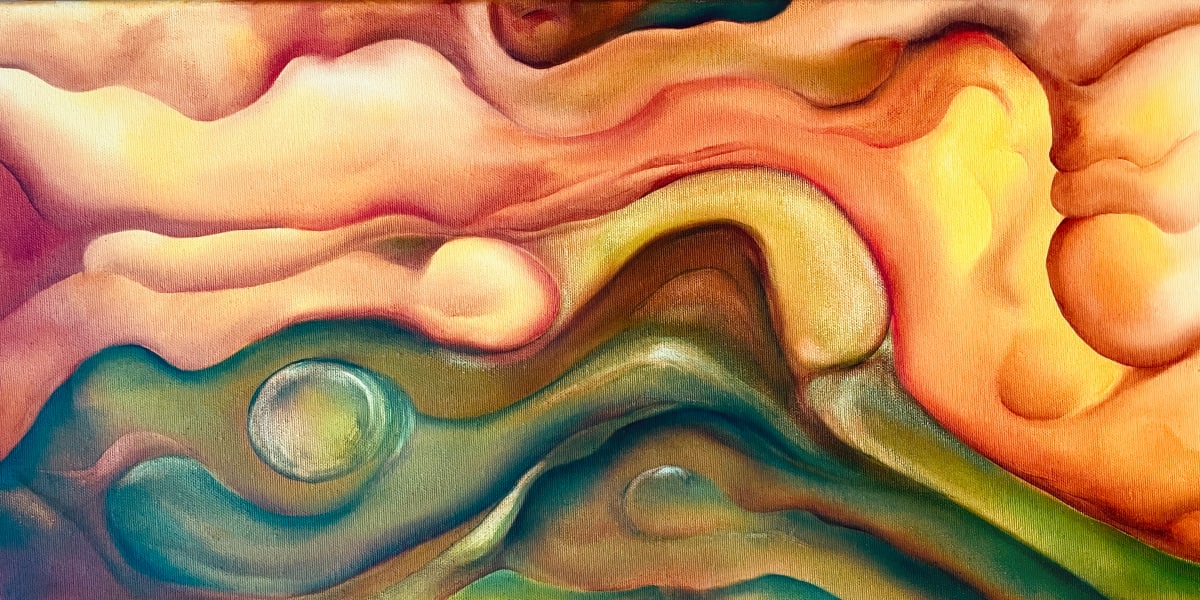 Entstehung in Stille by Birgitt Luebkemann 