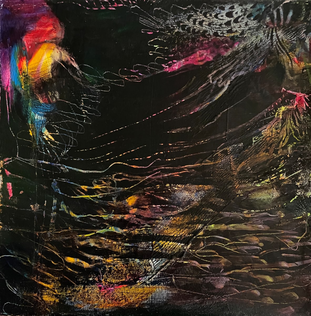 The depth, the lines and the light II by Birgitt Luebkemann 