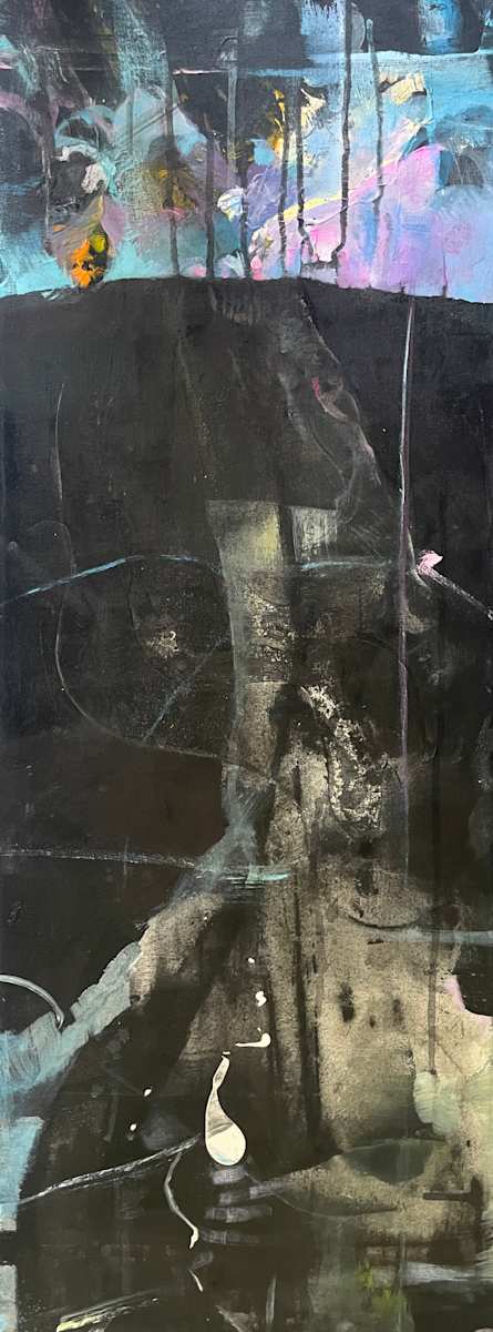 That night when everything was whole. When the dark felt warm and silver. by Birgitt Luebkemann, Image 1.