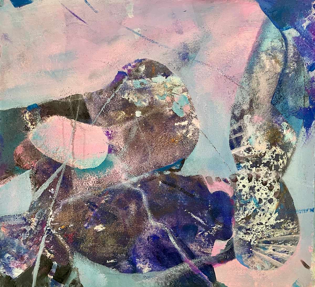 Sunset / Moonrise 1 by Birgitt Luebkemann, Image 1.