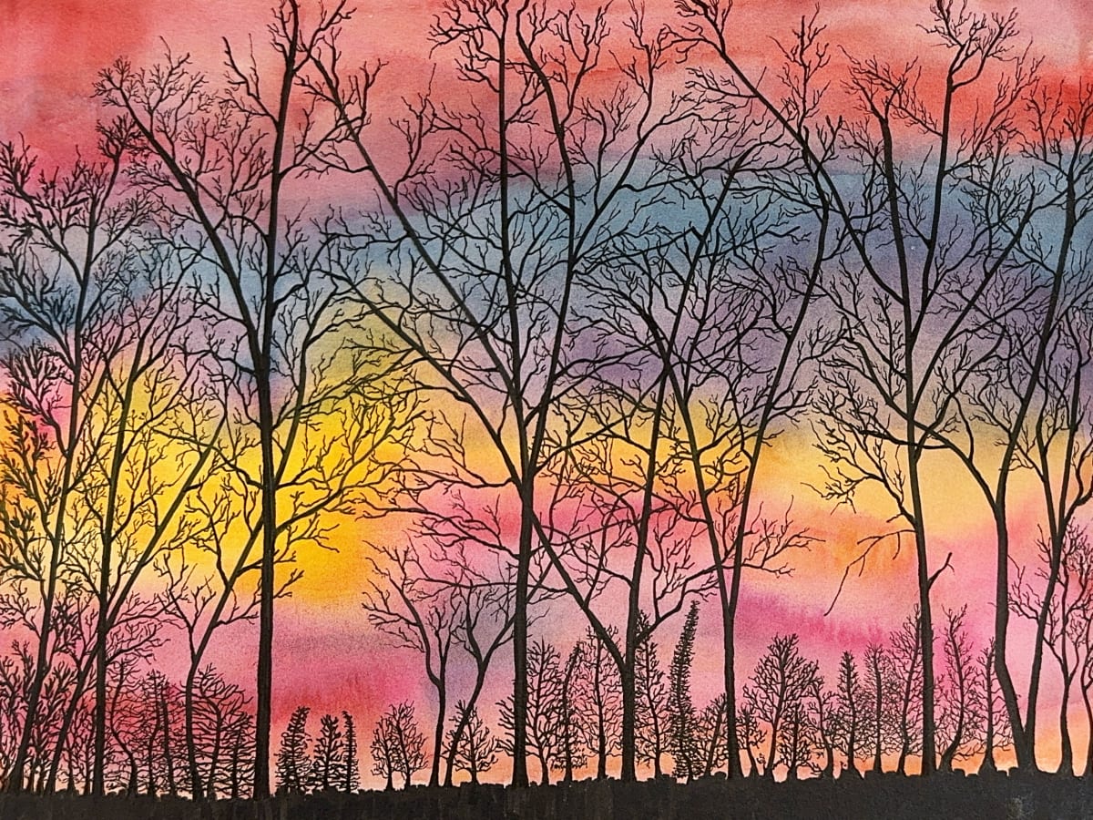 Hickory Sunset by Shelley Crouch 