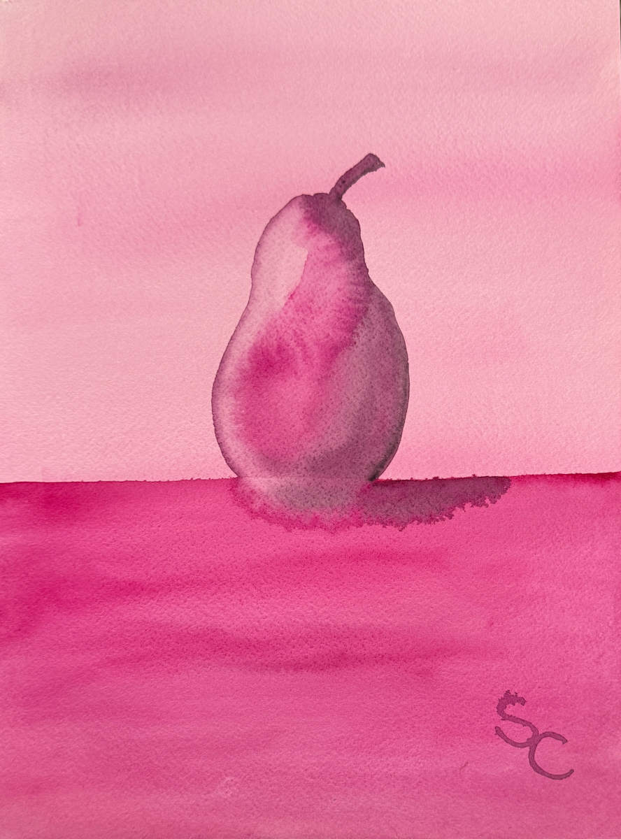 Blushing Pear by Shelley Crouch 