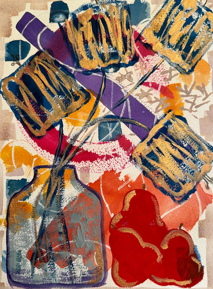 Vibrant Vase by Shelley Crouch, Image 1.