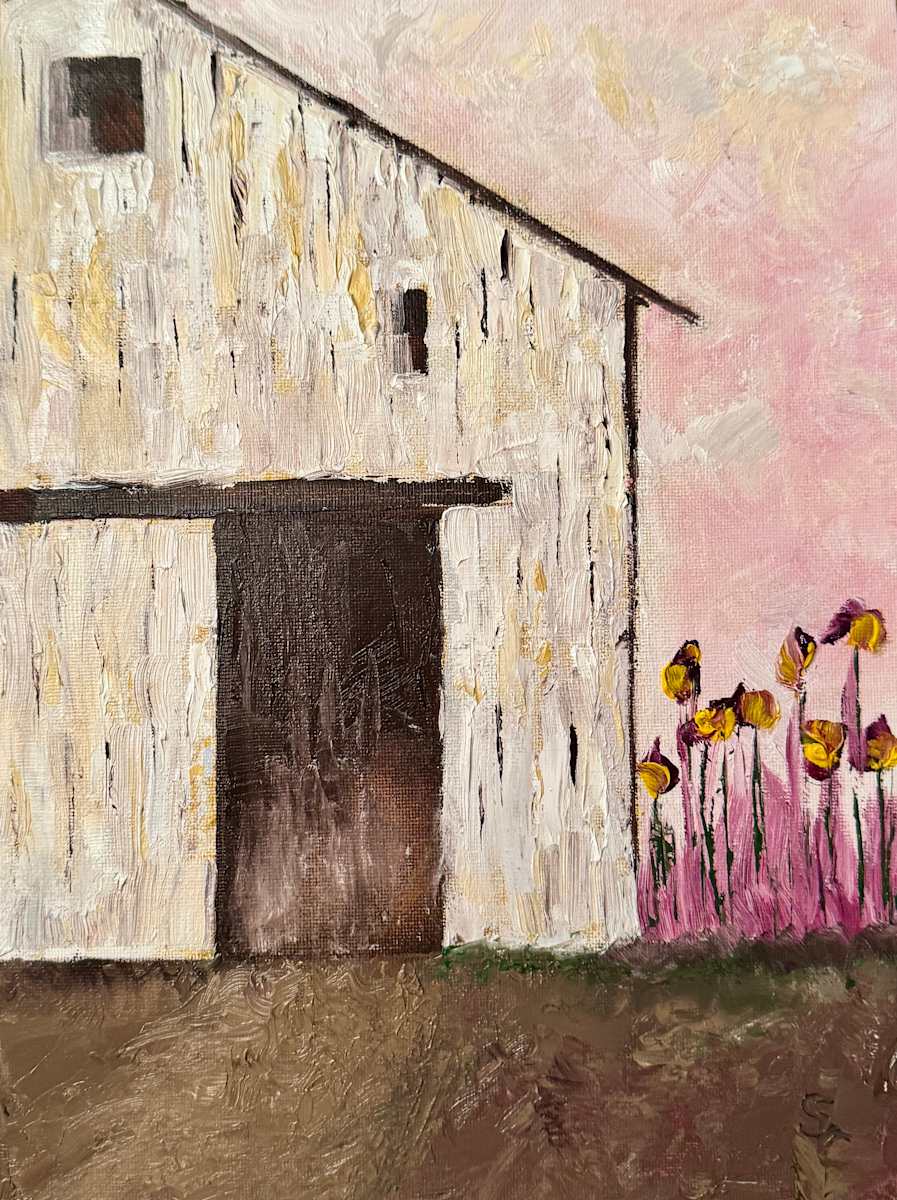 Barn at Dawn by Shelley Crouch, Image 1.