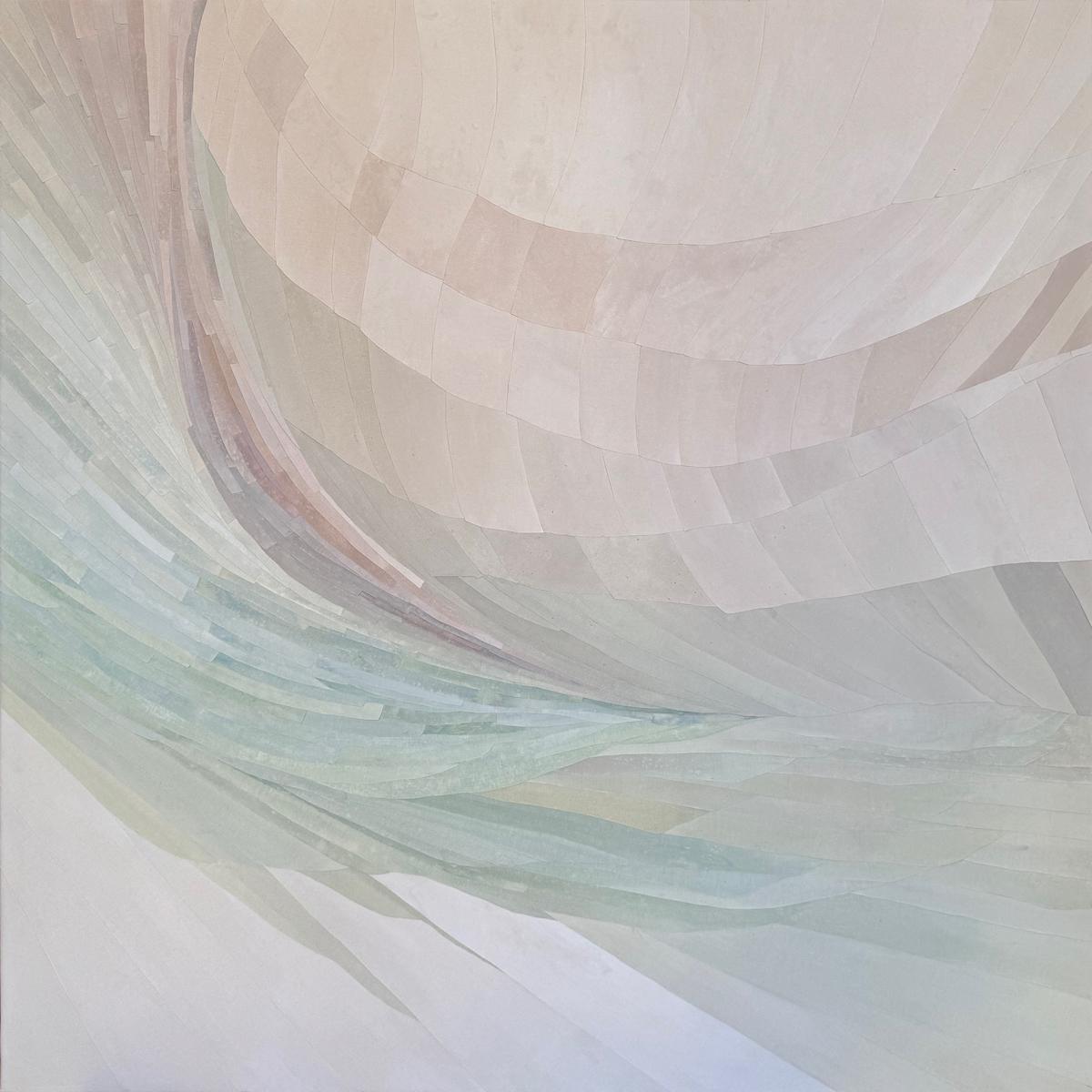 Strata (Pink/Green) by Rachel Doniger, Image 1.