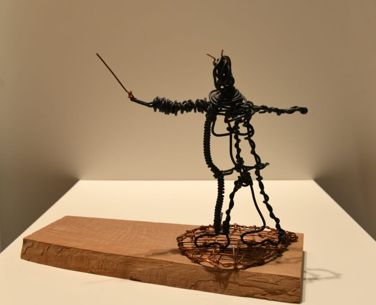 The fencer (der Fechter) by Gerhard Petzl 