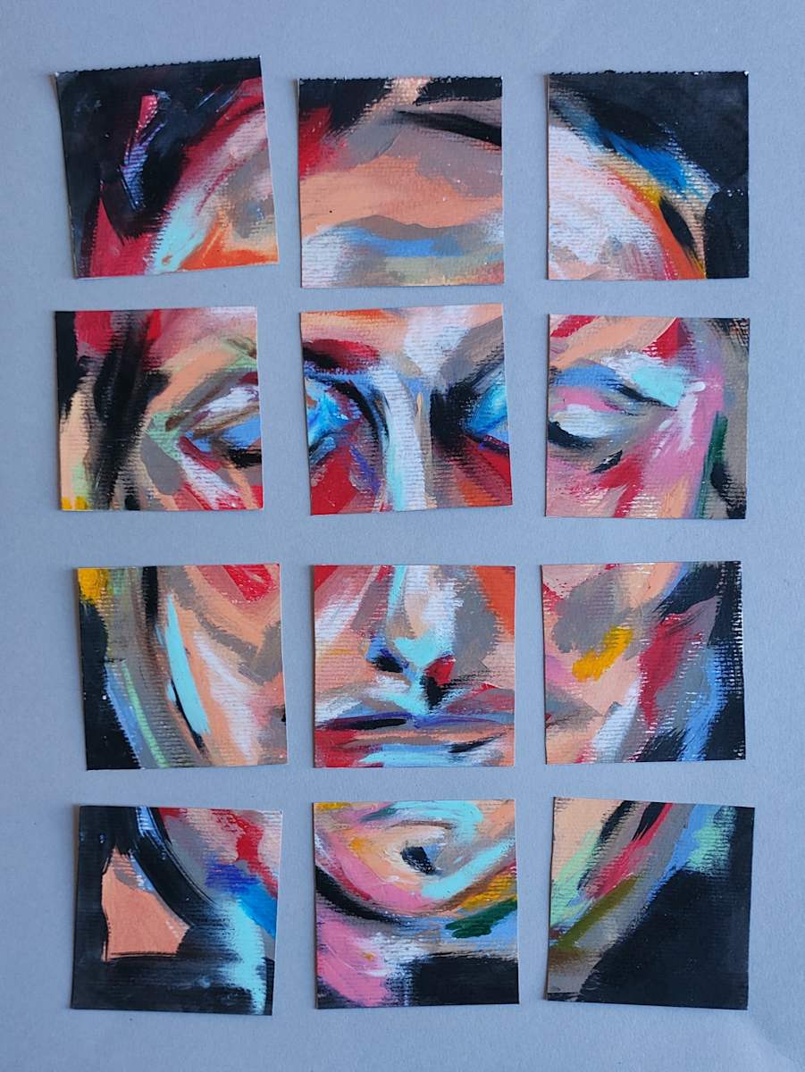 Portraits of FLUX (I) by MOMAR. 