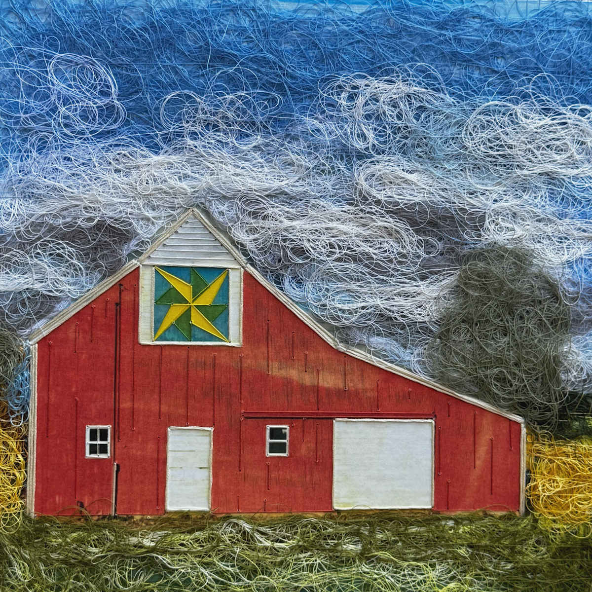 Red Barn by Irmgard Geul, Image 1.