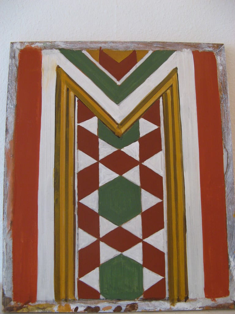 Fresco course - Roman decoration (2008) by Maryleen Schiltkamp 