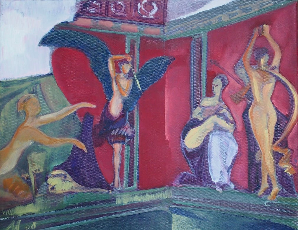Villa dei Misteri 2 by Maryleen Schiltkamp 