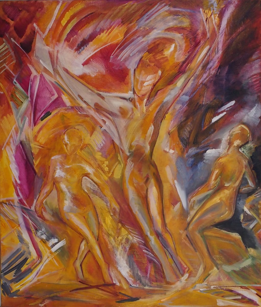 La Danse (Sketch) by Maryleen Schiltkamp  Image: After the 19th century sculpture by J.B. Carpeaux